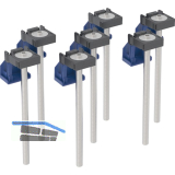 Fussverlaengerung bis 25 cm, 7 Stueck