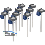 Fussverlaengerung bis 25 cm, 10 Stueck