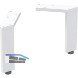 Geberit Fuesse Set H15cm, weiss