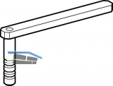 Geberit Absttzung schwenkbar 135/160