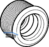 Geberit PE Steckdichtung d 44/32 mm zu