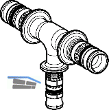 Geberit Mepla T-Stck reduziert