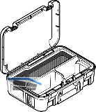 Geberit Werkzeugkoffer leer