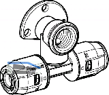 Geberit PushFit Anschluss T-Stck aus MS
