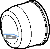 Geberit Verteilerkappe m. Steckanschluss