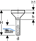 Geberit Trichter in PP weiss f. mehrere