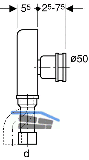 Geberit Urinal-Absaugsiphon fr