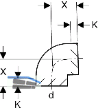 Geberit PE Winkel 88,5 Grad d 90 366088