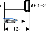 Geberit PE Ablaufmanschette f Stutzen