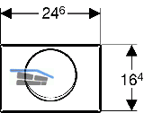 Geberit Bettigungsplatte Mambo