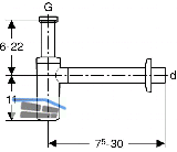 Geberit Direktsiphon fr Waschtisch