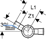 Geberit Mapress C-Stahl Kreuzstck mit