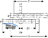 Geberit Mapress C-Stahl Kreuzungs-Paar