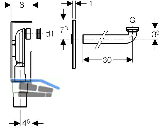 Geberit UP Siphon f.Waschtisch mit