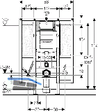 Geberit Duofix Montageelement f WC