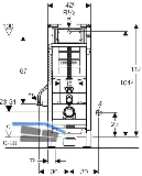Geberit Duofix WC-Montageelement f WC
