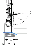 Geberit Duofix WC-Montageelement f WC