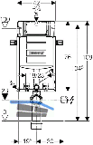 Geberit Kombifix Montageelement f WC