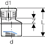 Geberit Reduktion PP-MD d110/50