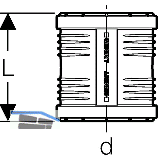 Geberit berschiebemuffe PP-MD d110