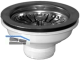 HL14/90 Ablaufventil (Korbventil) fr Ablaufffnungen d 90mm, Anschlussgewinde 6/4&quote;