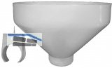 HL20 Tropftrichter 6/4' m. Rohrschelle