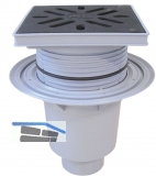 HL616/1 Perfektabl. DN110 senkr m. Dicht flansch. 240x240mm Kst.