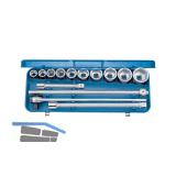 GEDORE Steckschl�ssel-Satz D32EMU-2 3/4"vierkant mit Umschaltknarre 14-teilig
