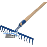 SONNECK Baurechen geh�rtet 14 Zinken mit Stiel