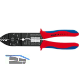 KNIPEX Crimpzange 9721C unisolierte Kabelschuhe/-Verbinder 0,5-6 mm�, L=230 mm