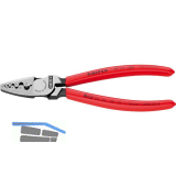 KNIPEX Crimpzange 9771180 f�r Aderendh�lsen 0,25-16 mm�, KS-Griff, L=180 mm