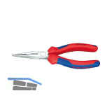 KNIPEX Langschnabelzange DIN 5745 gerade 2K-Griff L�nge 140 mm
