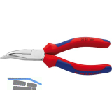 KNIPEX Langschnabelzange DIN 5745 gebogen 2K-Griff L�nge 160 mm