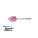 LUKAS Schleifstift Edelkorund/Mischung Form SP Spitzbogen DIN69170 5 x 10mm