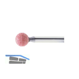 LUKAS Schleifstift Edelkorund Form KU Kugel DIN69170 Kopf � 10 mm