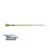 Pinsel Lyoner flach Gr.10 mit heller Chinaborste