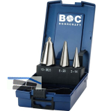 BOHRCRAFT Blechsch�lbohrer-Satz HSS Gr.1-3 Bohrer � 3.0-30,5 mm 4-teilig