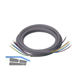 PCE Herdkabel H05VV-F 5x2.5 abgemantelt mit Aderendh�lsen L�nge 3 m