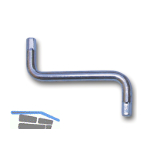 Sechskant-Stiftschl�ssel 4 mm Stahl verzinkt