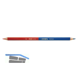 LYRA B�rofarbstift rot/blau L�nge 178 mm � 6,8 mm