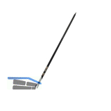 KRENHOF Brechstange, geschmiedet und geh�rtet mit Gei�fu� L�nge 1600 mm