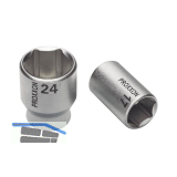 PROXXON Steckschl�ssel-Einsatz 1/2" vierkant 11.0 mm sechskant