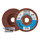 LUKAS Schleiflamellenteller SLTV Normalkorund � 178 mm Korn A104