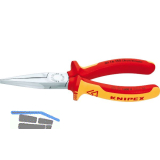 KNIPEX VDE Langbeck-Flachzange DIN 5745 lange, flache Backen L�nge 160 mm