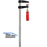 BESSEY Druckguss Schraubzwinge LM Spannweite 200 mm Ausladung 80 mm