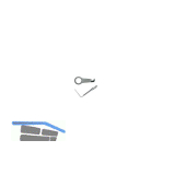 FEIN Schneidmesser L-Form verzahnt L�nge 38 mm