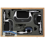 MITUTOYO B�gelmessschrauben-Satz DIN 863-1 Messbereich 0-100 mm