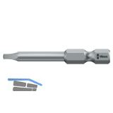 WERA Bit-Einsatz 868/4 lang 1/4"sechskant 2/50 mm Innenvierkant