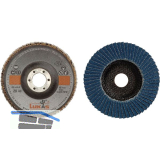LUKAS Schleiflamellenteller SLTO Zirkonkorund � 125 mm Korn 60