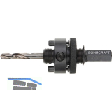 BOHRCRAFT Lochs�genschaft AS33 m. Zentrierbohrer f. Lochs�ge 32-210 mm